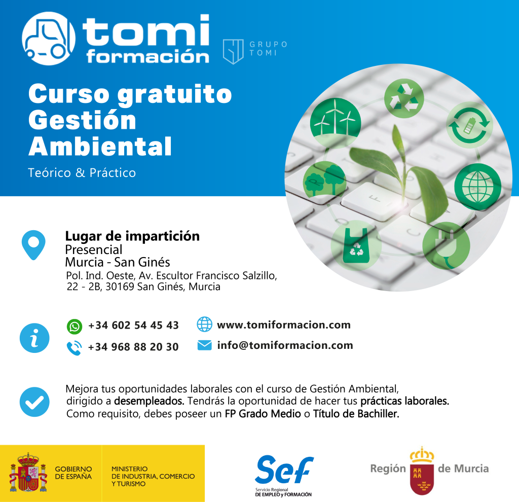 Curso Gratuito SEF Gestión Ambiental